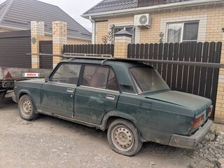 1997 Lada (ВАЗ) 2107, зелёный, 70000 рублей, вид 4