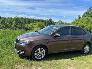 2019 Skoda Rapid I Рестайлинг, коричневый, 1360000 рублей, вид 3