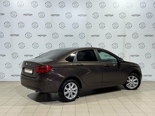 2021 Lada (ВАЗ) Vesta I, коричневый, 1050000 рублей, вид 4