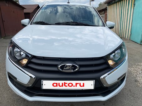 2023 Lada (ВАЗ) Granta I Рестайлинг, белый, 830000 рублей, вид 3