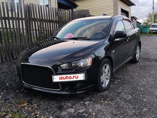 2013 Mitsubishi Lancer X Рестайлинг, чёрный, 780000 рублей, вид 1