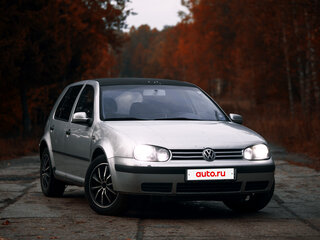 2001 Volkswagen Golf IV, серебристый, 300000 рублей, вид 2