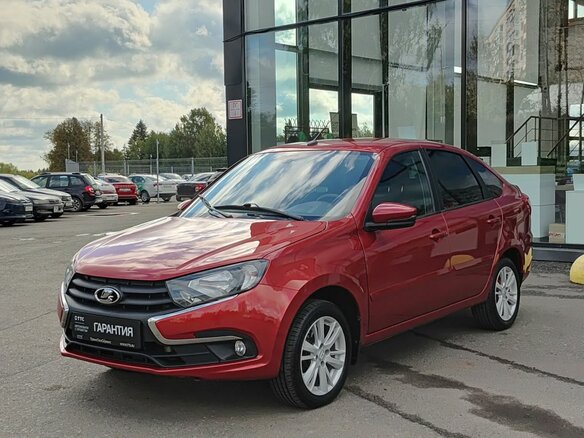 2021 Lada (ВАЗ) Granta I Рестайлинг, красный
