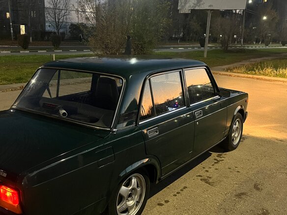 2005 Lada (ВАЗ) 2107, чёрный, 100000 рублей - вид 9