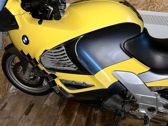1999 BMW K 1200 RS, жёлтый, 300000 рублей - вид 3