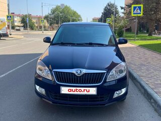 2013 Skoda Fabia II Рестайлинг, синий, 510000 рублей, вид 3