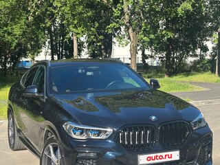 2022 BMW X6 40i III (G06), синий, 9700000 рублей, вид 1