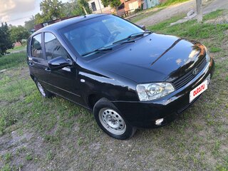 2011 Lada (ВАЗ) Kalina I, чёрный, 295000 рублей, вид 1