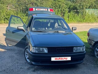 1991 Audi 80 IV (B3), синий, 410000 рублей, вид 1