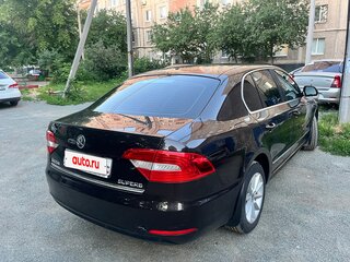 2014 Skoda Superb DSG II Рестайлинг, коричневый, 1100000 рублей, вид 4