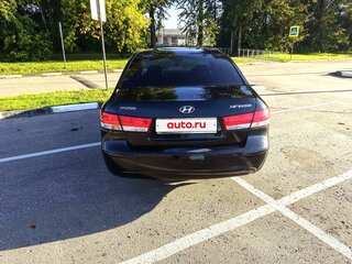 2008 Hyundai Sonata V (NF) Рестайлинг, чёрный, 430000 рублей, вид 5