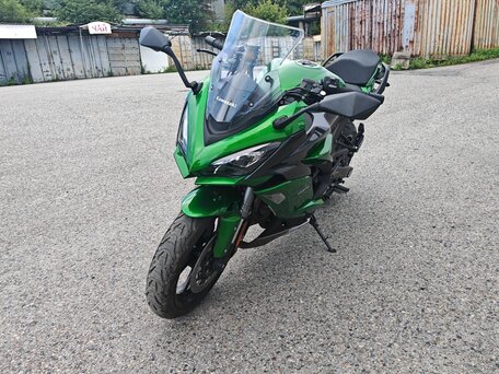 2020 Kawasaki Z 1000SX, зелёный, 1025000 рублей, вид 4