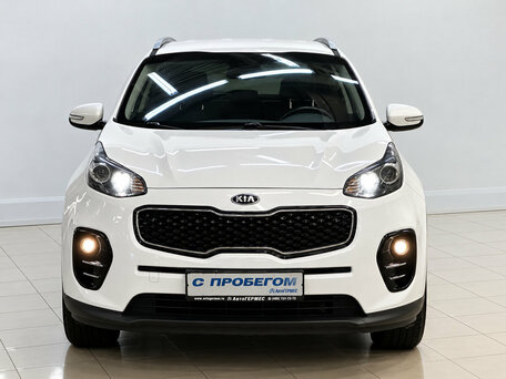 2017 Kia Sportage IV, белый, 1770000 рублей, вид 2