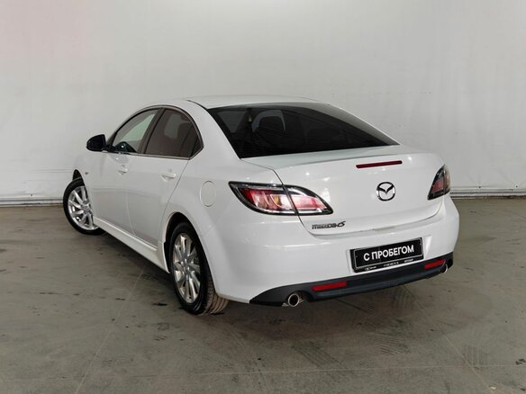 2010 Mazda 6 II (GH) Рестайлинг, белый, 899000 рублей - вид 5