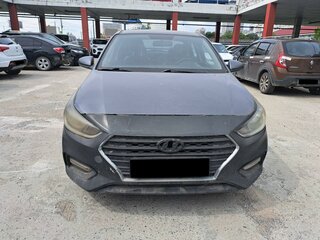 2021 Hyundai Solaris II Рестайлинг, серый, 786000 рублей, вид 2