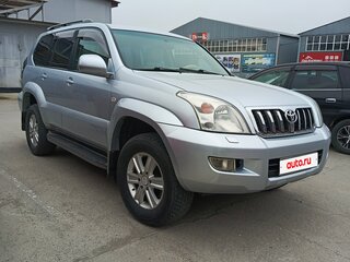 2005 Toyota Land Cruiser Prado 5-speed 120 Series, серебристый, 1750000 рублей, вид 3