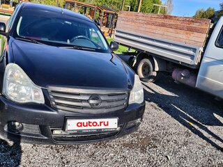 2013 Nissan Almera III (G15), чёрный, 400000 рублей, вид 2