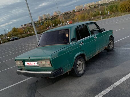 2005 Lada (ВАЗ) 2107, зелёный, 60000 рублей, вид 5