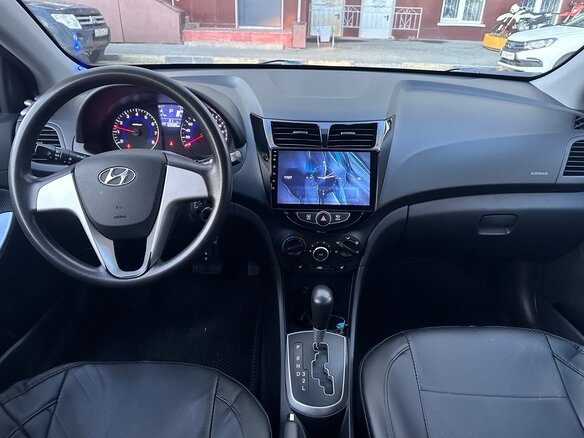 2012 Hyundai Solaris I, серебристый - вид 8
