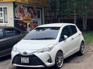 2018 Toyota Vitz III (XP130) Рестайлинг 2, белый, 1250000 рублей, вид 1