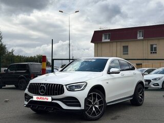 2020 Mercedes-Benz GLC Coupe AMG 43 AMG I (C253) Рестайлинг, белый, 6490000 рублей, вид 2