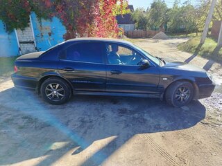 2008 Hyundai Sonata ТагАЗ IV (EF) Рестайлинг, чёрный, 300000 рублей, вид 2