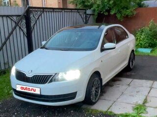 2015 Skoda Rapid I, белый, 740000 рублей, вид 2