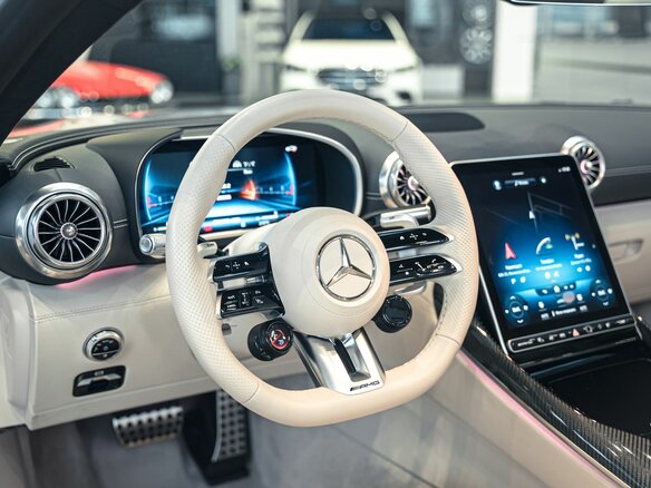 2022 Mercedes-Benz SL-Класс AMG 63 AMG IV (R232), серый - вид 13