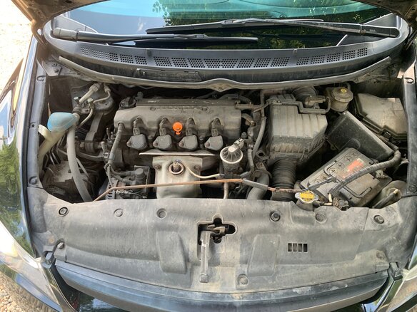 2008 Honda Civic VIII, чёрный, 600000 рублей - вид 10