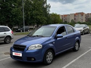 2008 Chevrolet Aveo I Рестайлинг, синий, 490000 рублей, вид 1