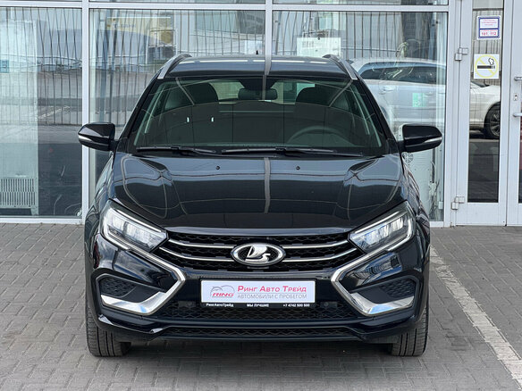 2023 Lada (ВАЗ) Vesta SW I Рестайлинг (NG), чёрный - вид 2