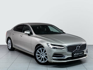 2017 Volvo S90 II, бежевый, 2932000 рублей, вид 3