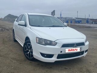 2008 Mitsubishi Lancer X, белый, 870000 рублей, вид 2