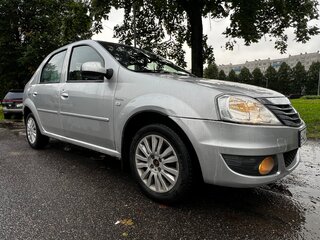 2012 Renault Logan I Рестайлинг, серый, 445000 рублей, вид 1