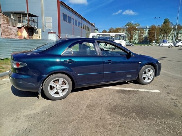 2005 Mazda 6 I (GG) Рестайлинг, зелёный, 680000 рублей - вид 21