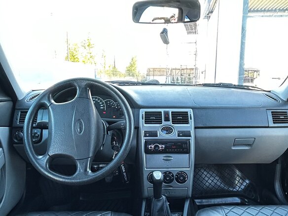 2011 Lada (ВАЗ) Priora I, чёрный, 375000 рублей - вид 4
