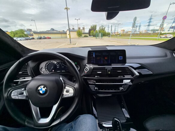 2018 BMW X3 20d xDrive III (G01), серый, 3600000 рублей - вид 13