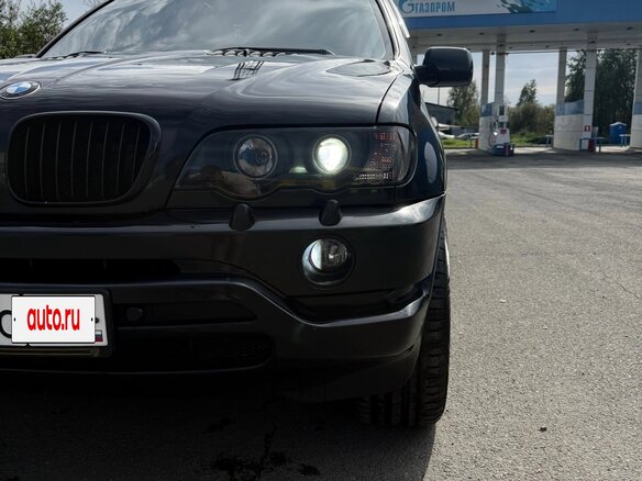 2003 BMW X5 3.0i I (E53), чёрный, 890000 рублей - вид 2