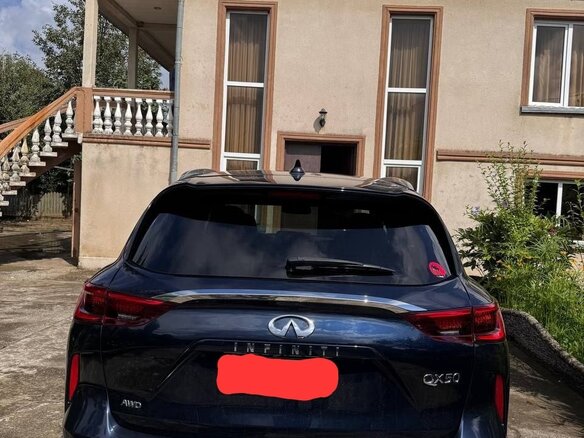 2020 Infiniti QX50 II, синий, 2600000 рублей - вид 4