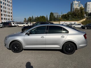2018 Skoda Rapid I Рестайлинг, серебристый, 1300000 рублей, вид 4