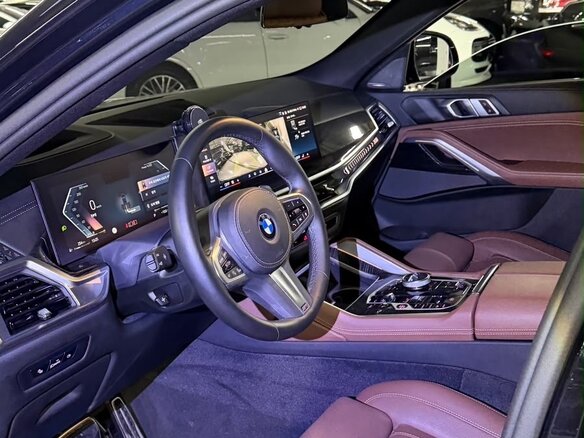 2024 BMW X6 40i III (G06) Рестайлинг, чёрный, 11800000 рублей - вид 8