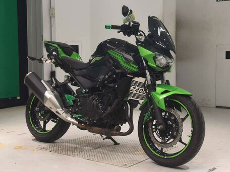 2019 Kawasaki Z 400, чёрный, 595000 рублей, вид 3