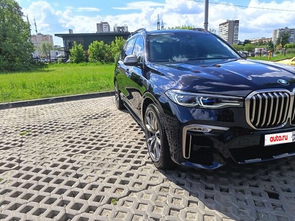 2020 BMW X7 M50d I (G07), чёрный - вид 5