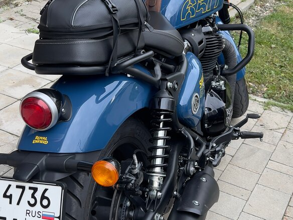 2024 Royal Enfield Shotgun, синий, 550000 рублей - вид 1