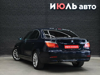 2007 BMW 5 серии 523i V (E60/E61) Рестайлинг, синий, 1270000 рублей, вид 4