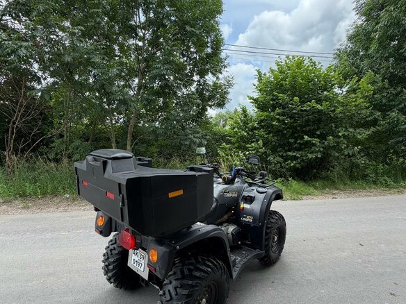2018 Stels ATV-500YS Leopard, зелёный, 520000 рублей - вид 4