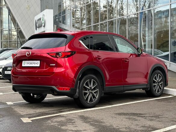 2017 Mazda CX-5 II, красный - вид 3