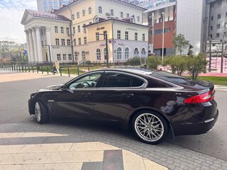 2013 Jaguar XF I Рестайлинг, коричневый, 1450000 рублей, вид 4