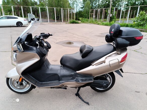 2002 Suzuki Burgman (SkyWave) 650, бежевый, 225000 рублей - вид 6