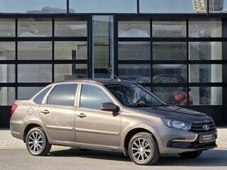 2019 Lada (ВАЗ) Granta I Рестайлинг, коричневый, 578000 рублей, вид 3